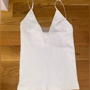 Free people intimately white v-tank XS/S